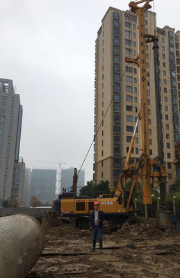 安徽同鑄攜手徐工，以全新鉆機助力利華世紀新城建設